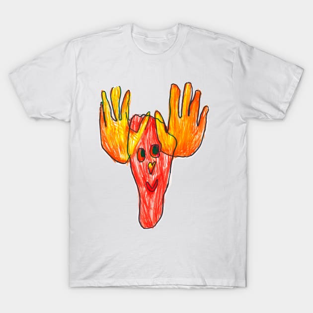 DEER OUR WORLD THROUGH THE EYES OF A CHILD T-Shirt by IvanJoh